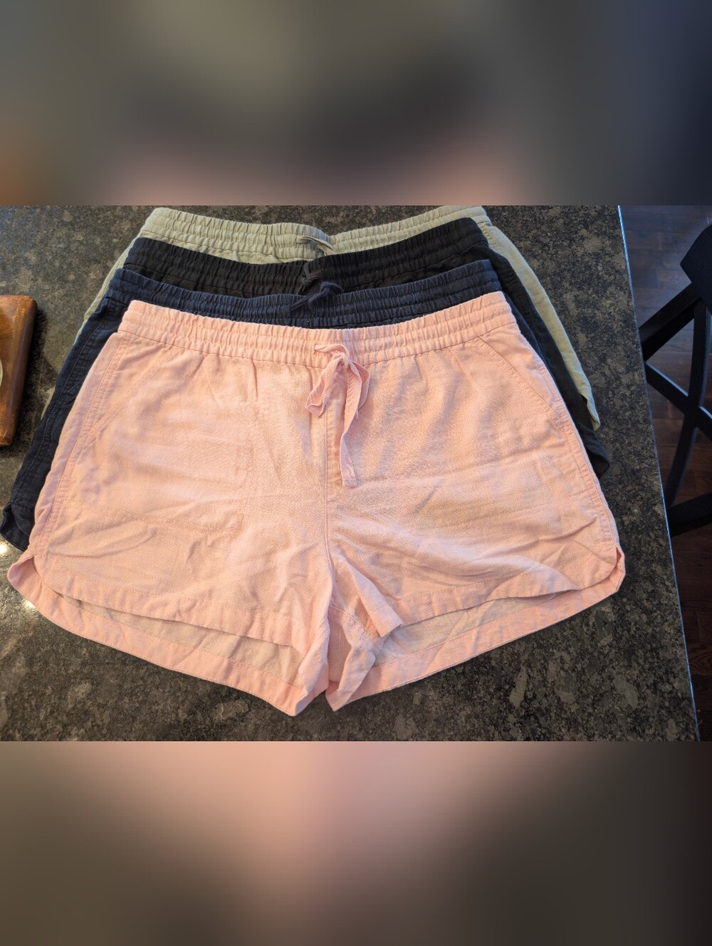 J.Crew Seaside Linen Blend Shorts